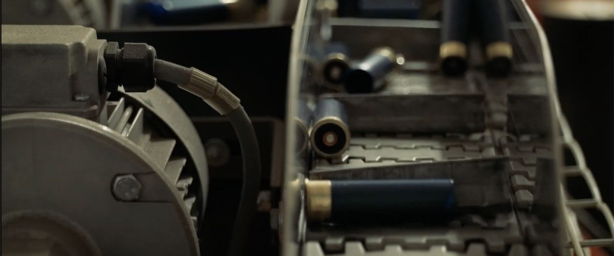 B&P shotshell on factory equipment