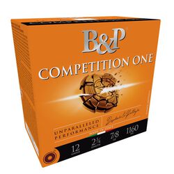 Competition One, 12 Gauge, 9 Shot, 2-3/4 in, 7/8 oz, 1160 fps