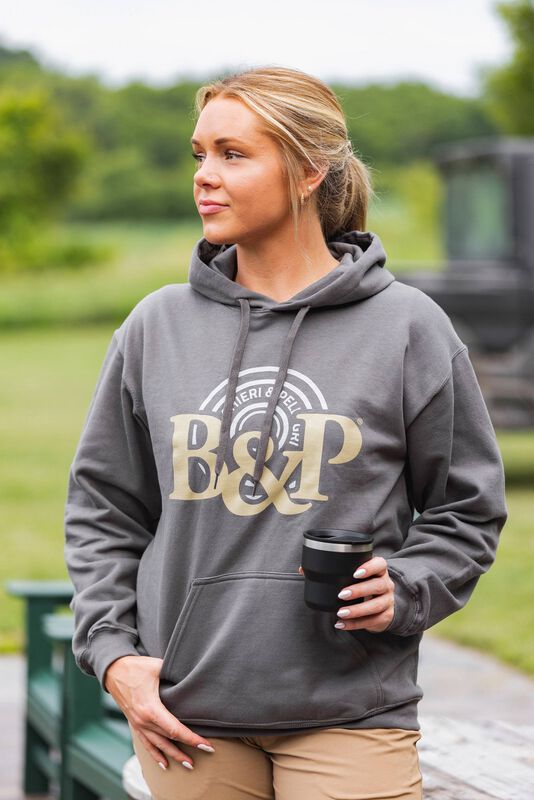 B&amp;P Classic Logo Hoodie