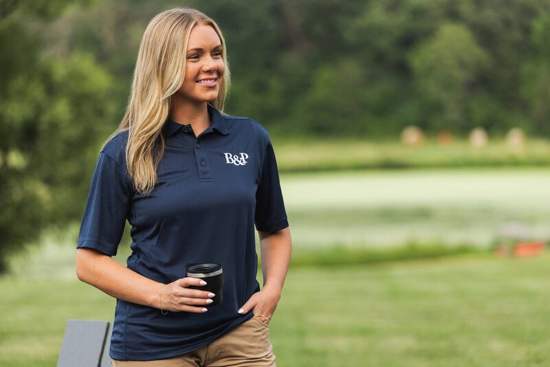 B&amp;P Logo Polo Shirt
