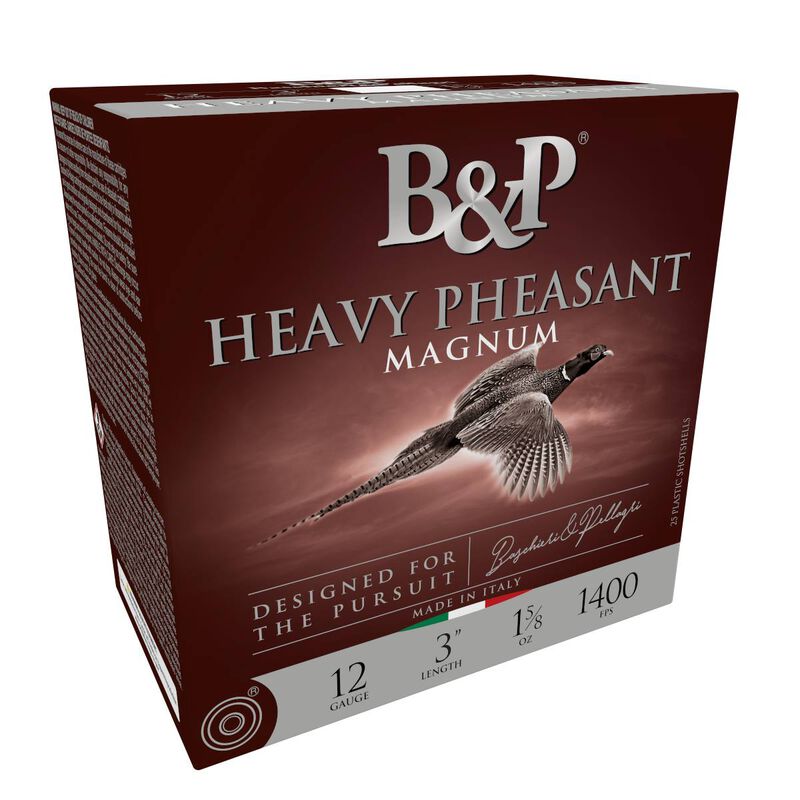 Heavy Pheasant, 12 Gauge, 5 Shot, 3 in, 1 5/8 oz, 1400 fps