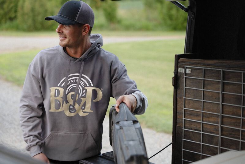 B&amp;P Classic Logo Hoodie