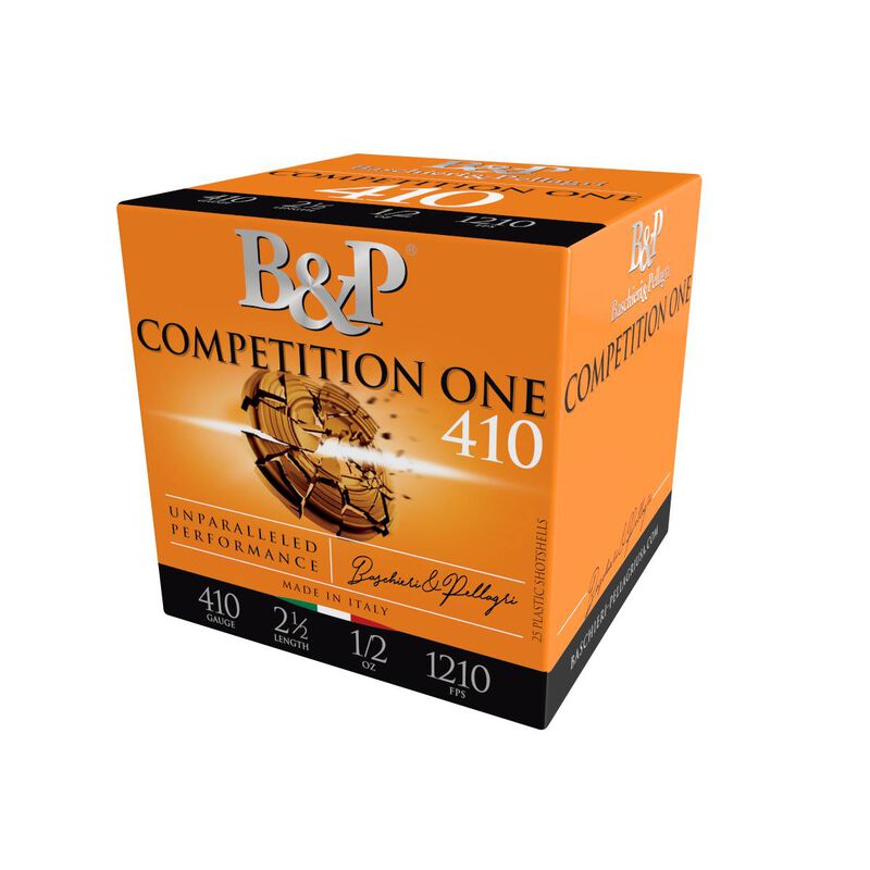 Competition One, 410 Bore, 7.5 Shot, 2-1/2 in, 1/2 oz, 1210 fps