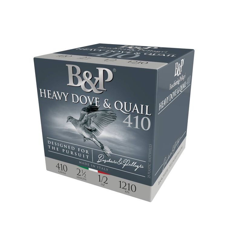 Heavy Dove &amp; Quail, 410 Bore, 7.5 Shot, 2-1/2 in, 1/2 oz, 1210 fps