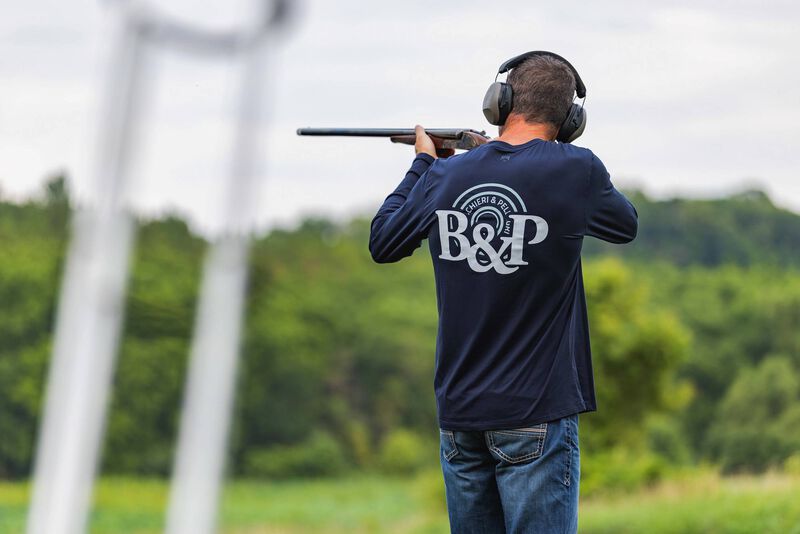B&amp;P Logo Performance LS T-Shirt