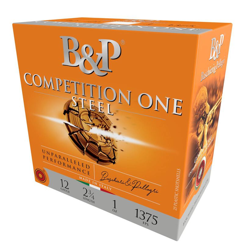 Competition One Steel, 12 Gauge, 7.5 Shot, 2-3/4 in, 1 oz, 1375 fps