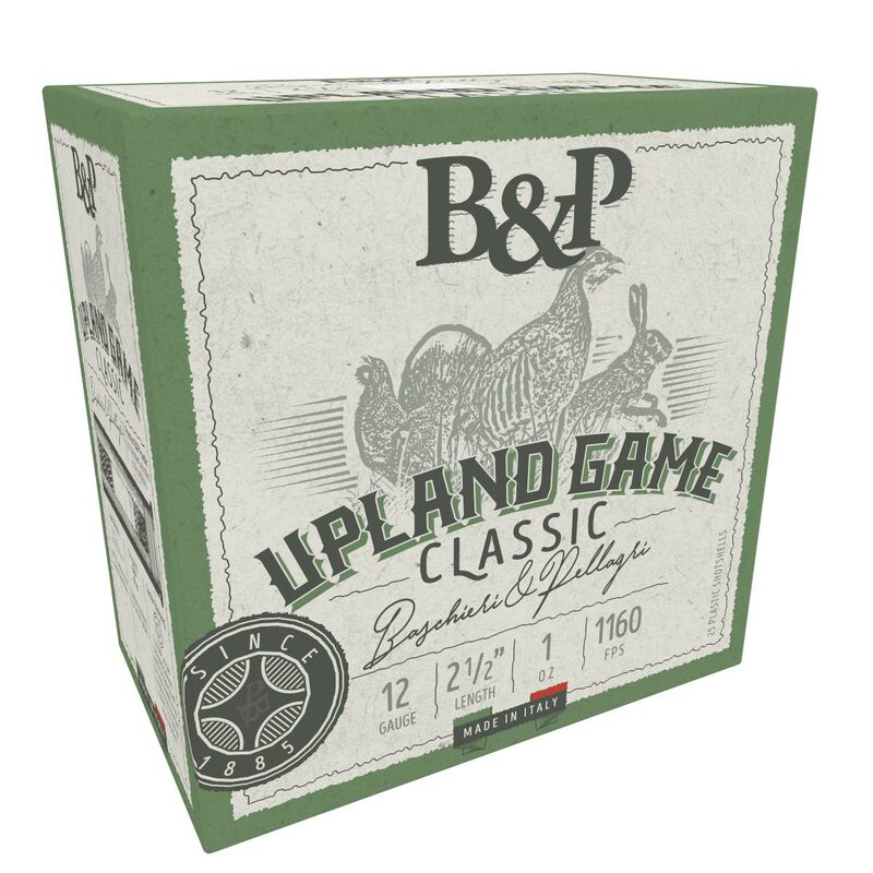 Upland Game Classic, 12 Gauge, 7.5 Shot, 2-1/2 in, 1 oz, 1160 fps