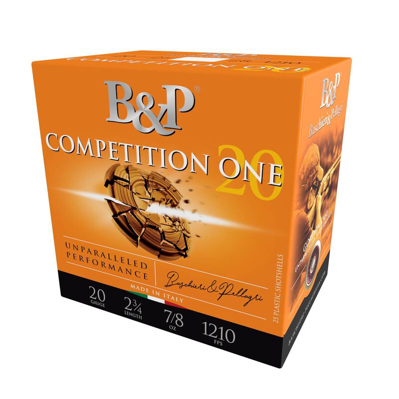 Competition One, 20 Gauge, 9 Shot, 2-3/4 in, 7/8 oz, 1210 fps