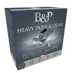 Heavy Dove & Quail, 12 Gauge, 6 Shot, 2-3/4 in, 1 1/8 oz, 1255 fps