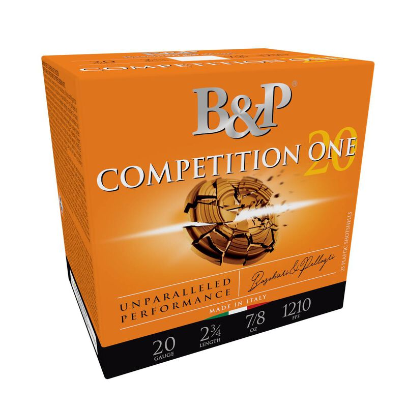 Competition One, 20 Gauge, 8 Shot, 2-3/4 in, 7/8 oz, 1210 fps