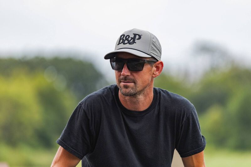 B&amp;P Logo Laser Rope Hat, Gray, One Size Fits Most