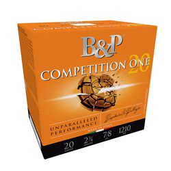 Competition One, 20 Gauge, 9 Shot, 2-3/4 in, 7/8 oz, 1210 fps