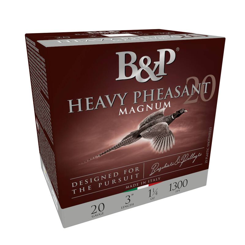 Heavy Pheasant, 20 Gauge, 6 Shot, 3 in, 1 1/4 oz, 1300 fps