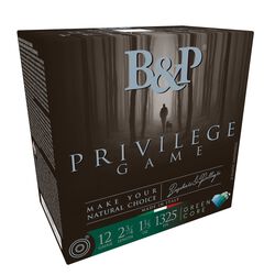 Privilege Game, 12 Gauge, 6 Shot, 2-3/4 in, 1 1/5 oz, 1325 fps