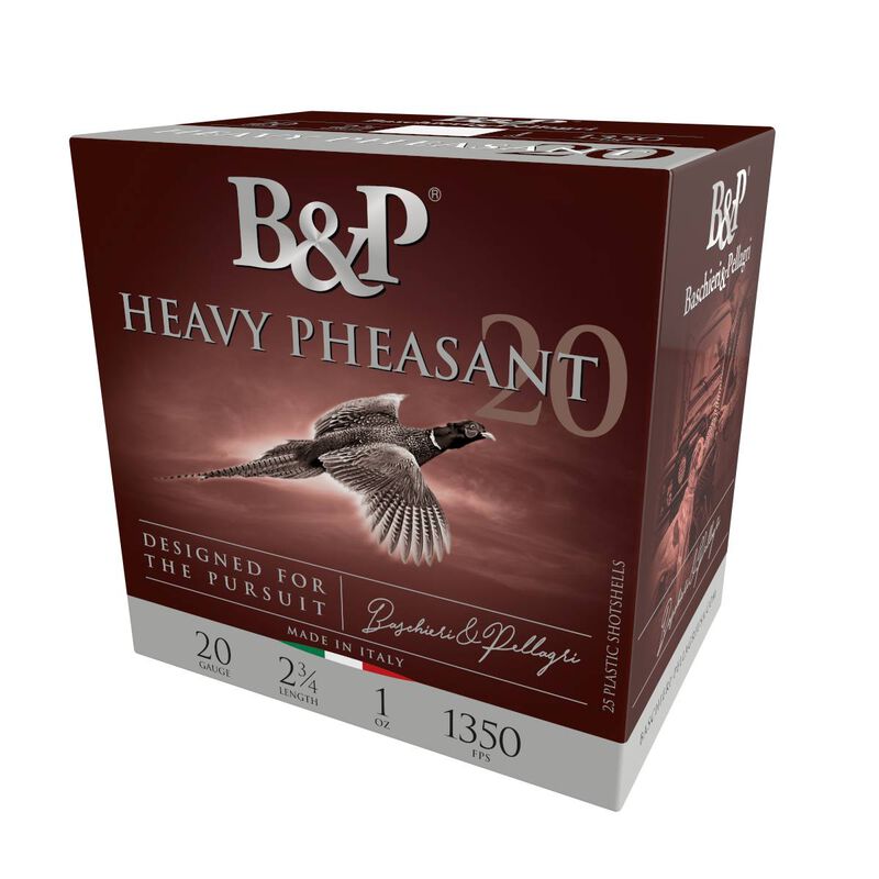 Heavy Pheasant, 20 Gauge, 5 Shot, 2-3/4 in, 1 oz, 1350 fps