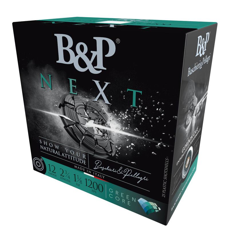 NEXT, 12 Gauge, 8 Shot, 2-3/4 in, 1 oz, 1250 fps