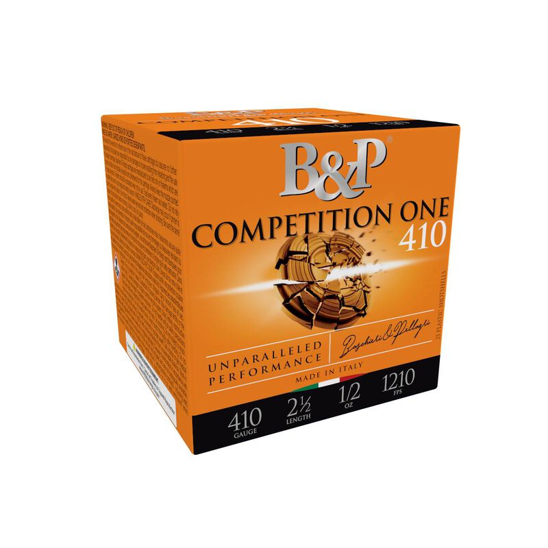 Competition One, 410 Bore, 7.5 Shot, 2-1/2 in, 1/2 oz, 1210 fps