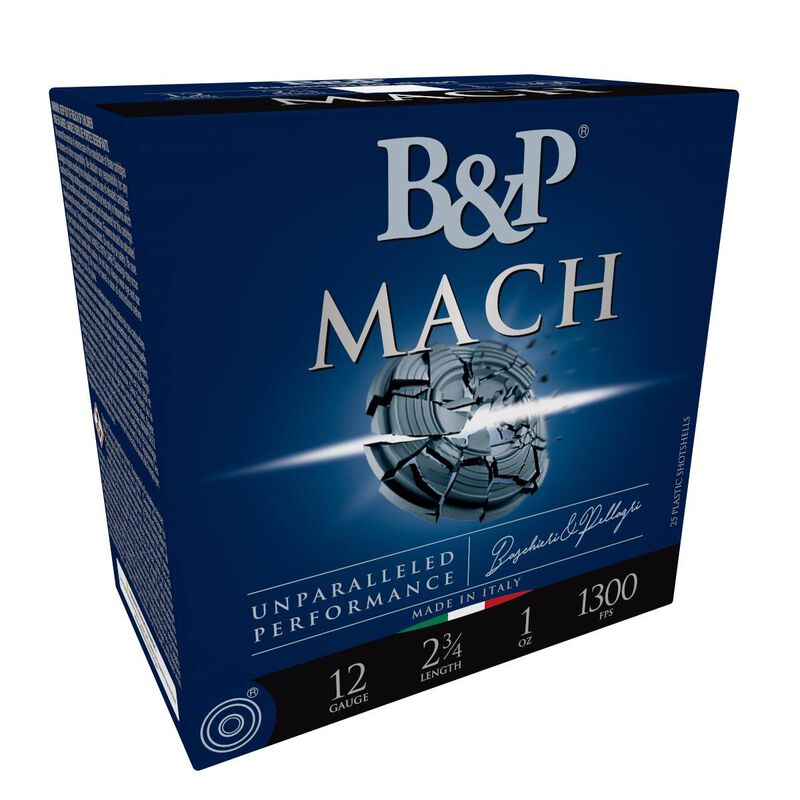 Mach, 12 Gauge, 7.5 Shot, 2-3/4 in, 1 oz, 1300 fps