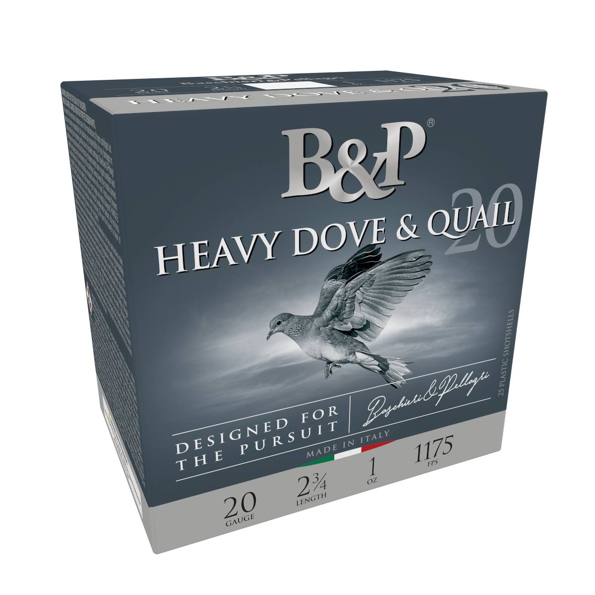 BP Heavy Dove and Quail 20 GA 8 Shot – Lightweight 2-3/4 in 1 oz 1175 fps Upland Load, 25 Rounds 2 BP Heavy Dove and Quail 20 GA 8 Shot – Lightweight 2-3/4 in 1 oz 1175 fps Upland Load, 25 Rounds - Image 2